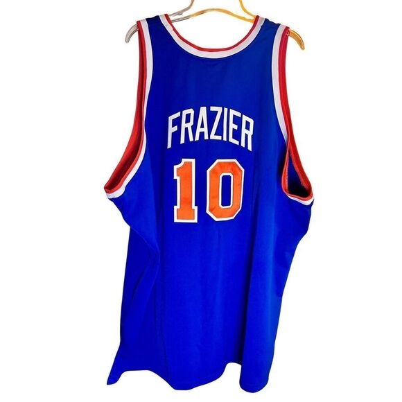 New York Knicks Walt Frazier Mitchell & Ness NBA Authentic Jersey Sz 64 5XL - Picture 2 of 5